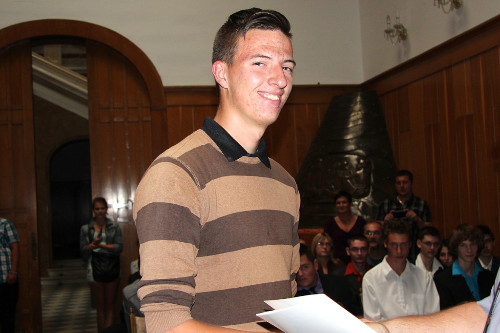 Předání výučních listů žáků sekce S